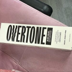 Overtone Black Velvet Daily Conditioner- Semi-Permanent Hair Color 4.5 oz - New